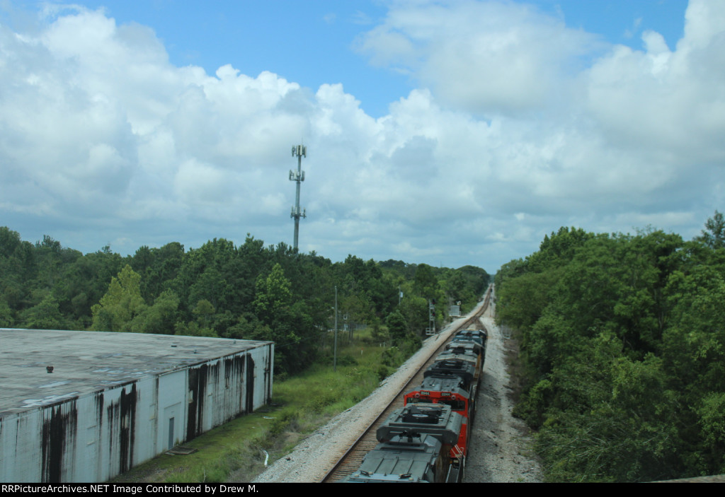 CSX Q601 at Brookley